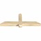Ekena Millwork Eugene Rough Sawn Timber Gable Bracket, Douglas Fir, 48"W x 18"H x 4"D x 4"F, 9/12 Pitch GBW048X18X0404EUG00RDF - alternate 3
